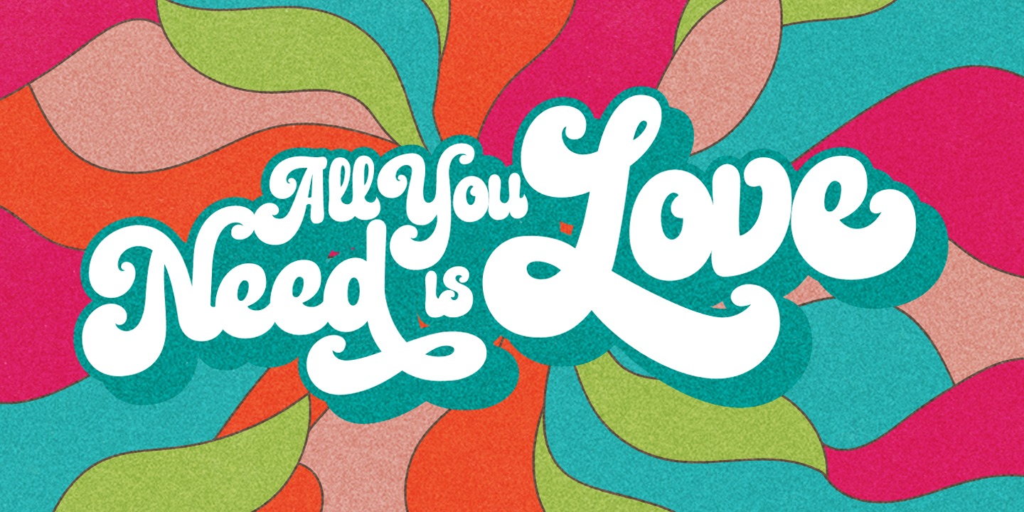 Example font Lovadelic #10